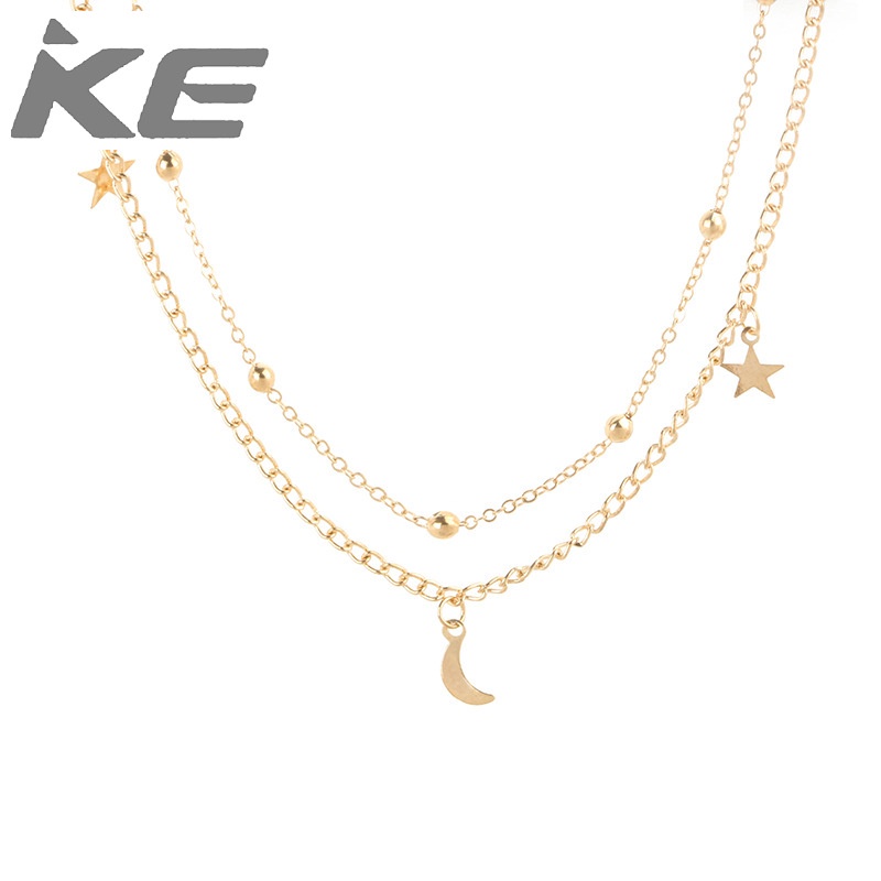 necklace-simple-layered-necklace-moon-star-sequin-multinecklace-for-girls-for-women-low-price