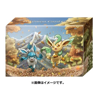 [Pokemon Center Japan] Deck Case (Japan) Leafeon &amp; Gracia ของแท้