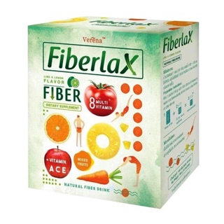 สินค้า Verena Fiberlax อาหารเสริมดีท็อกซ์ 150g. กล่อง10ซอง