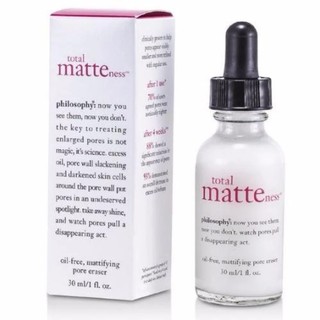 Philosophy Total Matteness Oil-Free, Mattifiying Pore Eraser 30ml
