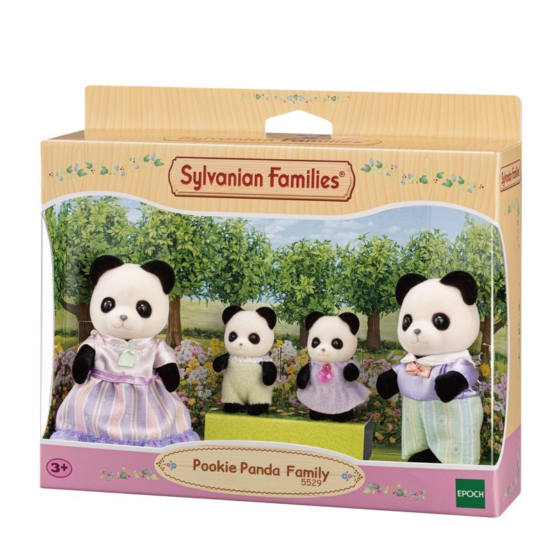 sylvanian-families-pookie-panda-family-ซิลวาเนียน-แฟมิลี่-ครอบครัวพูกี้แพนด้า