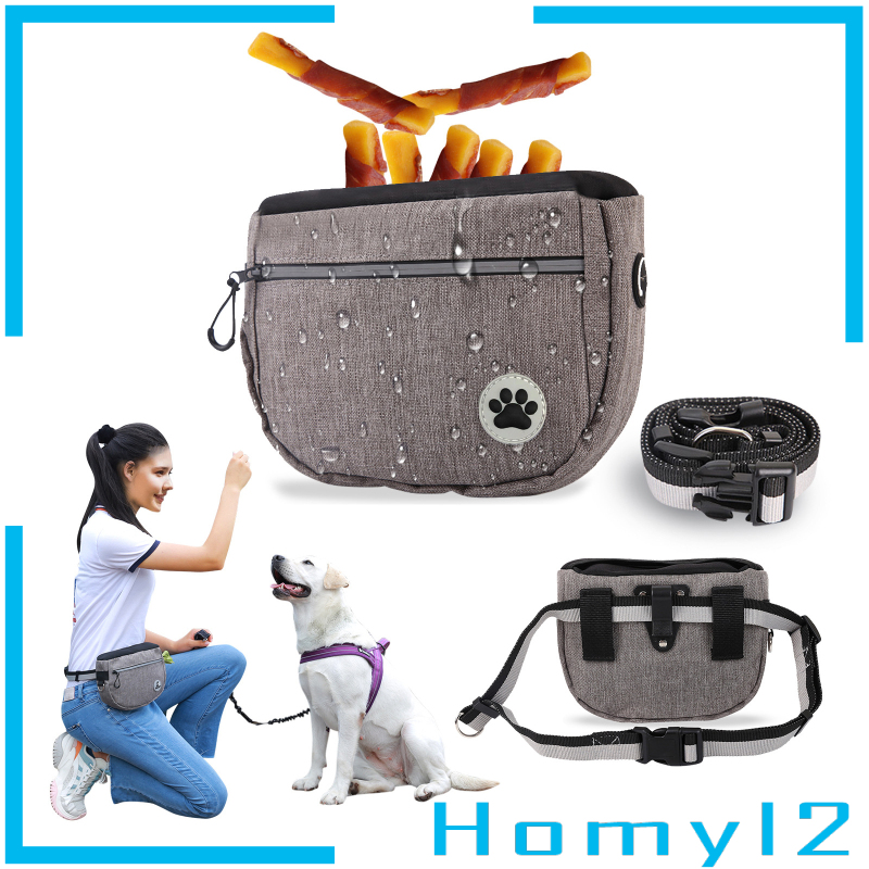 ภาพหน้าปกสินค้า( Homyl2 ) Dog Treat Bag กระเป๋าการฝึกอบรมสุนัข