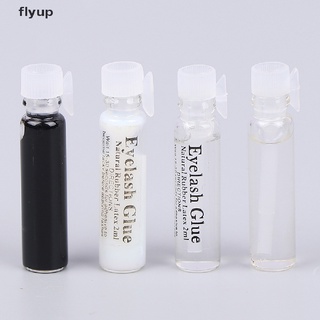 Flyup กาวติดขนตาปลอม แบบแก้วใส 2 มล. เครื่องมือแต่งหน้า