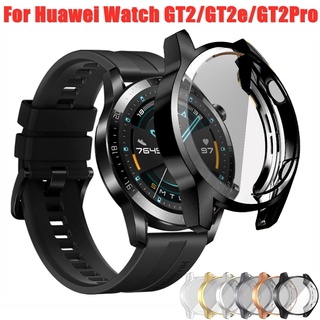 เคส Tpu นิ่ม กันชนหน้าจอ สําหรับ Huawei Watch GT 2e GT 2 46 มม. GT3 46 มม. GT2e GT2 Pro