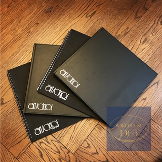 เช็ครีวิวสินค้าArt/Decor สมุดสเก็ตสีดำ สมุดวาดเขียน กระดาษ 100 แกรม M600 หรือ M611 - Premium Black Sketch Book 100-gram paper