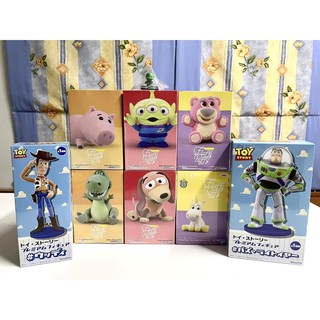 [8ตัว] Toys Story Set Fluffy Puffy figure LPM Buzz Woody disney pixar bandai banpresto ทอยสตอรี่ ฟิกเกอร์