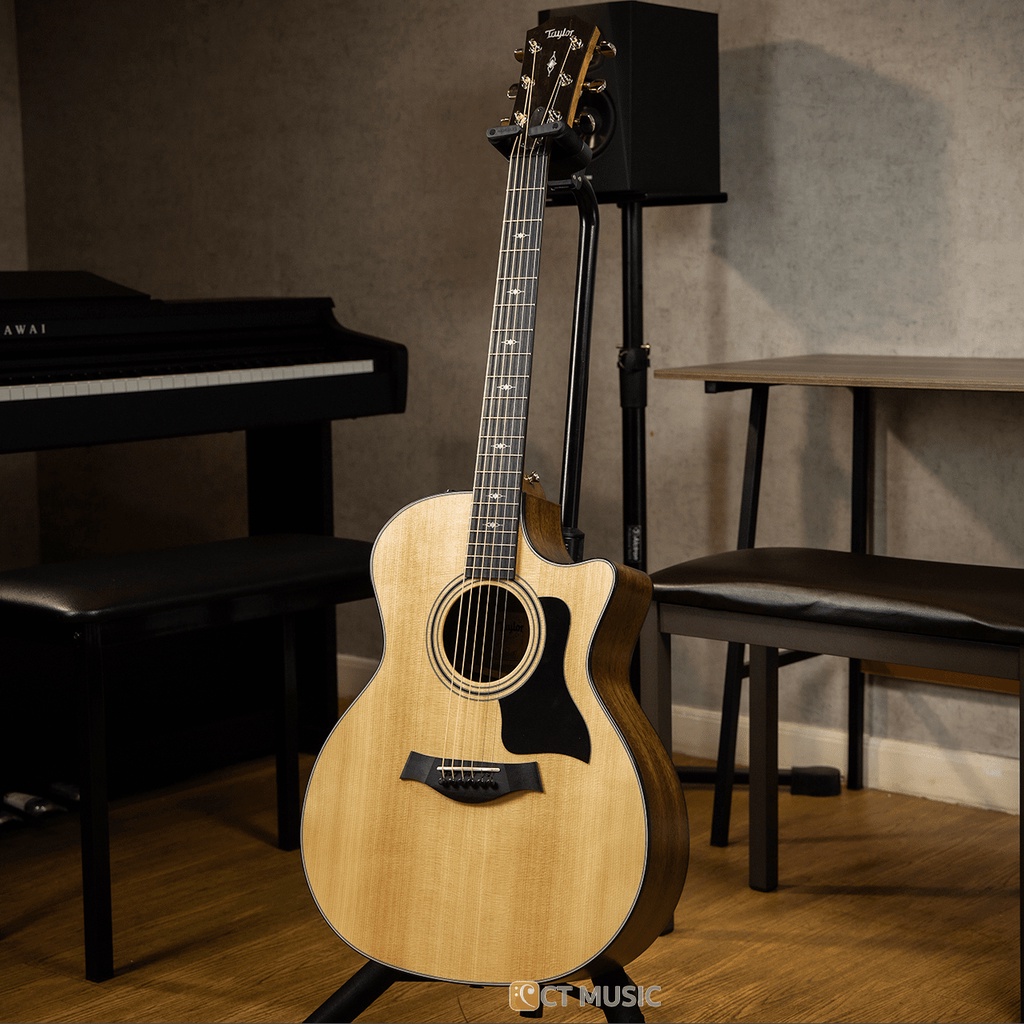 taylor-314ce-v-class-with-hardcase-กีตาร์โปร่งไฟฟ้า