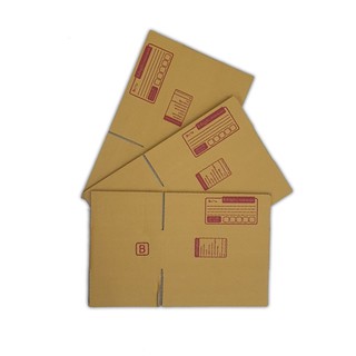 ภาพขนาดย่อของภาพหน้าปกสินค้ากล่องพัสดุ เบอร์B กล่องไปรษณีย์ กล่องฝาชน มีจ่าหน้า (1ใบ) ราคา จากร้าน dinoshop99 บน Shopee