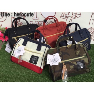 ANELLO POLYESTER CANVAS MINI BOSTON BAG ส่งฟรีEMS