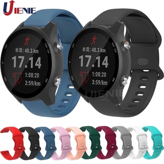 สินค้า 20mm Silicone Watch Band for Garmin Forerunner 245 245M/645/Vivoactive 3/Venu SQ Strap Bracelet Sport Replacement Watchband