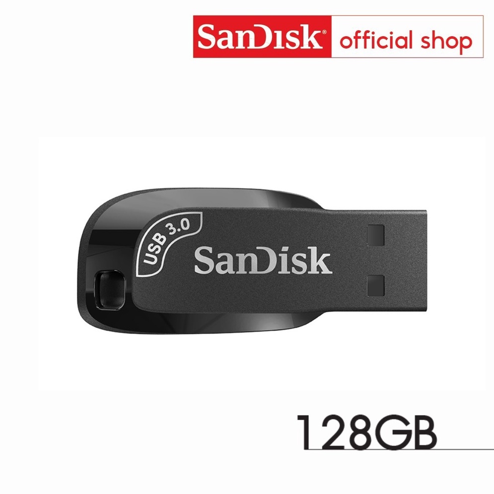 ภาพหน้าปกสินค้าSanDisk Ultra Shift USB 3.0 Flash Drive 128GB (SDCZ410-128G-G46)
