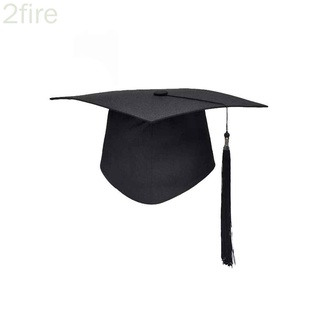 หมวกแก๊ป Mortarboard ประดับพู่เปลือยหลังสําหรับหมอโรงเรียน