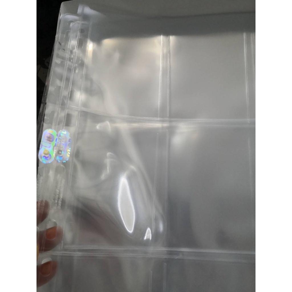 Ultra Pro Hologram Pages (9Pocket) ไส้แฟ้ม 9ช่อง 11รู กล่องดำPlatinum ...