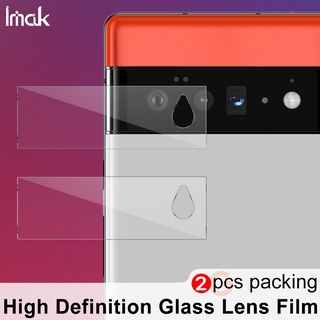 Original iMak Google Pixel 6 Pro / Pixel6 Camera Lens Film Tempered Glass HD Clear Screen Protector