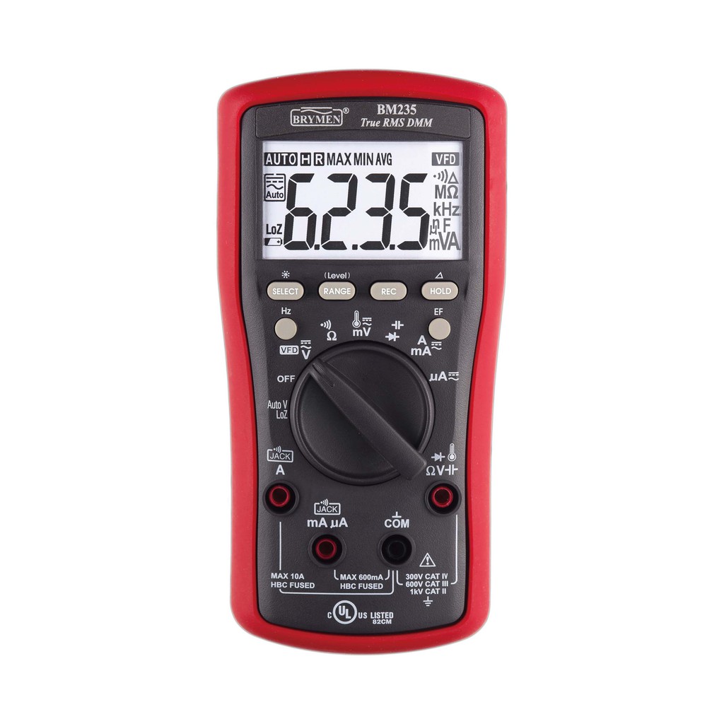 มัลติมิเตอร์-brymen-bm235-practical-multimeter