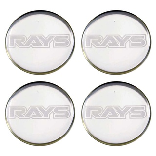 กรุณาวัดขนาดก่อนสั่งซื้อ 39mm. สติกเกอร์ RAYS สติกเกอร์ติดดุมล้อ สติกเกอร์เรซิ่น กว้าง 39 มิล.(3.9เซนติเมตร) Aegether