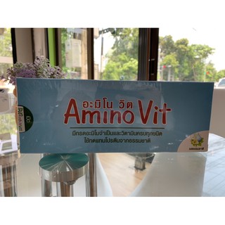 ภาพขนาดย่อของภาพหน้าปกสินค้าAminoVit อะมิโนวิต (ผลิตภัณฑ์ทดแทนโปรตีนจากธรรมชาติ) จากร้าน icegeekong บน Shopee