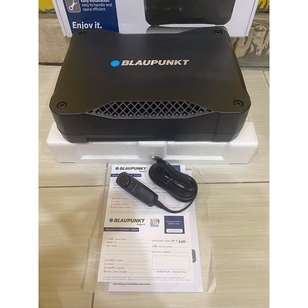 4590บาท-8นิ้วซับบล็อกเสียงดังฟังเพราะติดรถยนต์-blaupunkt