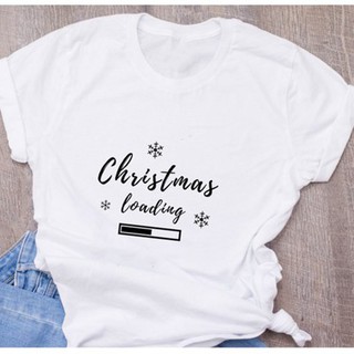 Men T Shirt Women Tshirt Unisex T-shirt Funny T Shirts Shirt Christmas Loading Tee DW160เสื้อยืดผู้หญิง