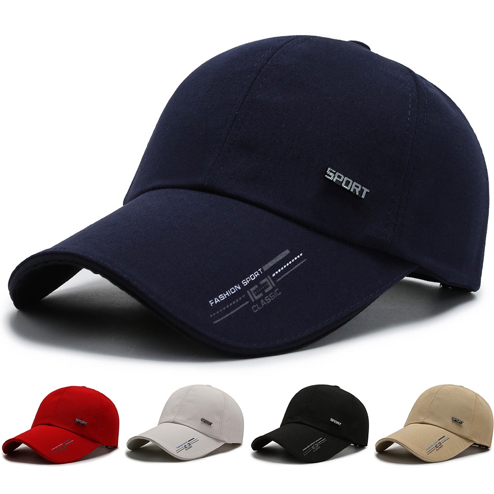 ภาพหน้าปกสินค้าหมวกแก๊ปเบสบอล ปัก sport (มี 5 สี) หมวกแก๊ป