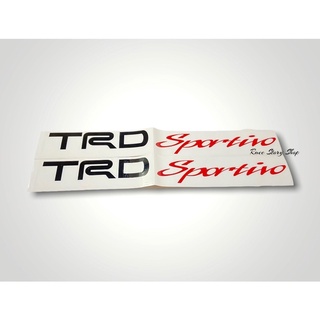 ภาพหน้าปกสินค้าสติ๊กเกอร์ TRD sportivo ซึ่งคุณอาจชอบราคาและรีวิวของสินค้านี้