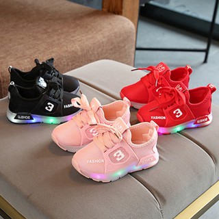 Babyworld รองเท้าผ้าใบลำลองสำหรับเด็กผู้ชายผู้หญิง