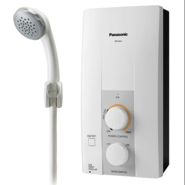 ภาพหน้าปกสินค้าPanasonic เครื่องทำน้ำอุ่น พานาโซนิค 3500 วัตต์ รุ่น DH-3JL2