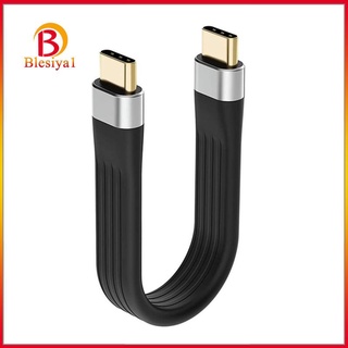 [Ship in 12h] 0.4ft/5inch Short USB 3.1 Type C Cable Fast Charging 10Gbps Data Transfer