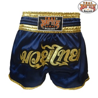 ภาพขนาดย่อของภาพหน้าปกสินค้ากางเกงมวยไทย มวยThaibattleboxing ออกกำลังกาย Muay Thai boxing shorts workout fitness Made in Thailand100% จากร้าน thaibattle บน Shopee
