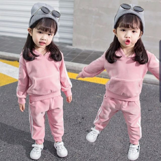 ชุดเซทเด็ก-ผ้ากำมะหยี่-นุ่มมาก-พร้อมส่ง