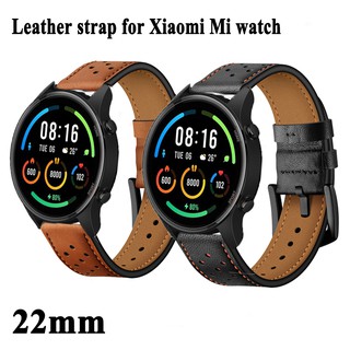 สินค้า Xiaomi mi watch color 2 สาย xiaomi mibro air สายหนัง สายนาฬิกาข้อมือ xiaomi Mi watch นาฬิกาสมาร์ท สายรัด xiaomi mibro air