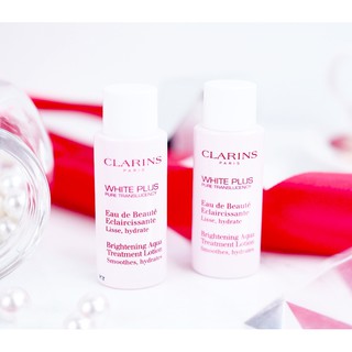 Clarins White Plus Pure Translucency Brightening Aqua / Milk Treatment Lotion 50ml.