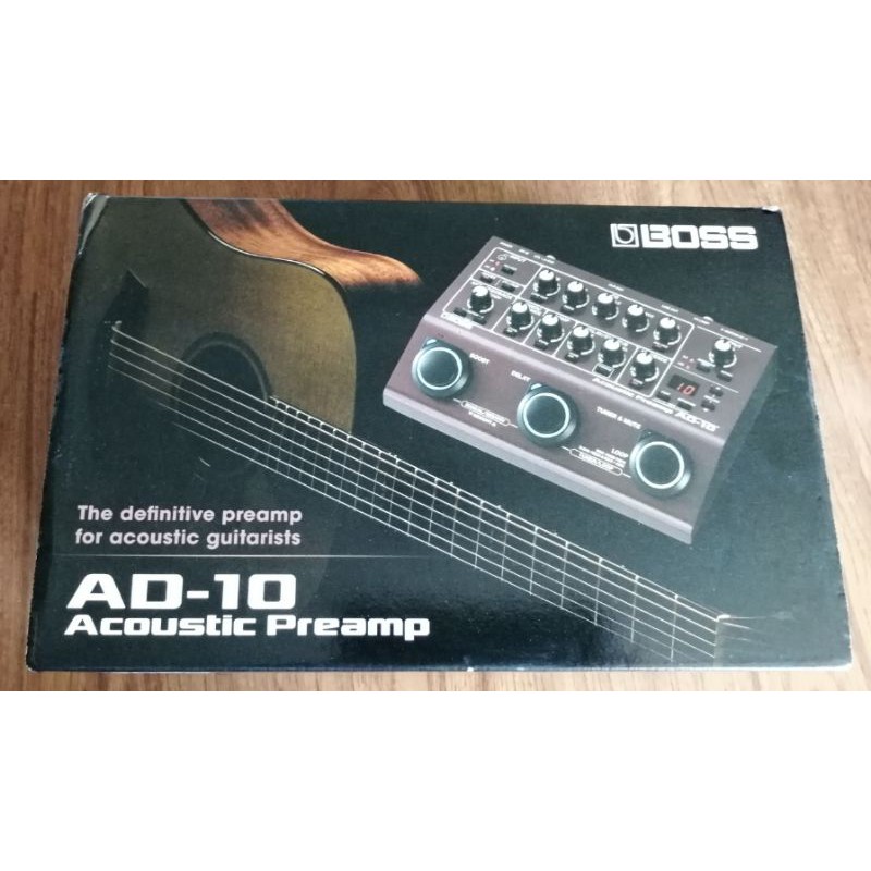 ขาย BOSS AD10 ACOUSTIC PREAMP มือสองสภาพมือหนึ่ง Shopee Thailand