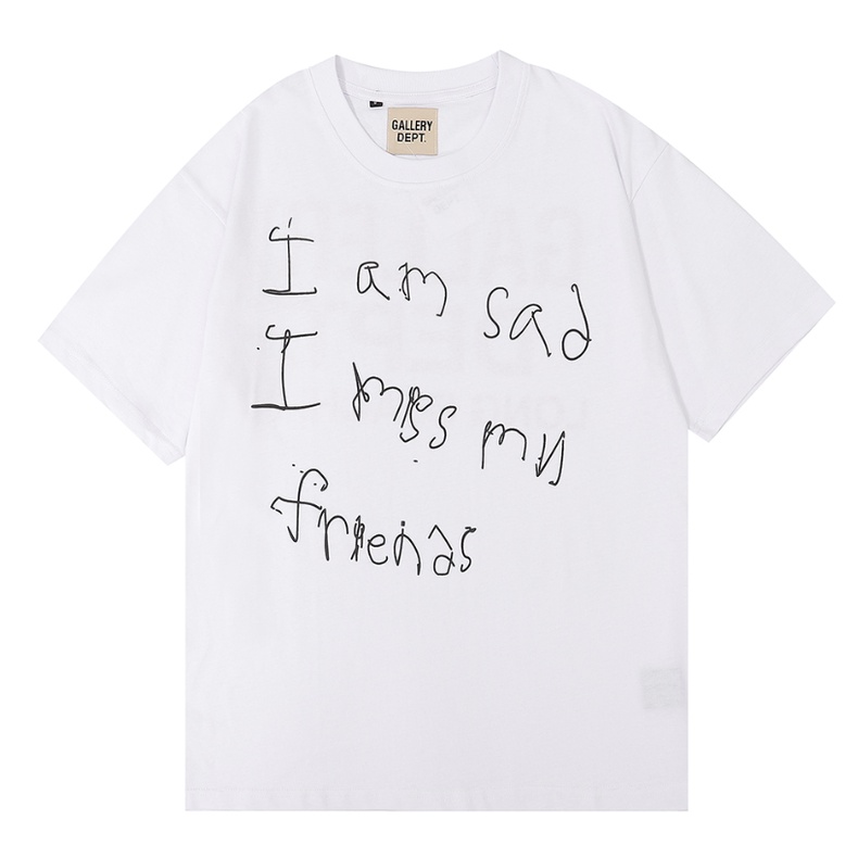 s-5xl-เสื้อยืดแขนสั้นลําลอง-พิมพ์ลาย-high-street-i-am-sad-i-miss-my-friends-พลัสไซซ์