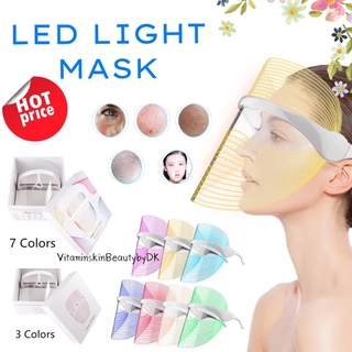 LED MASK 3 และ 7 สี พร้อมส่ง (โปรโมชั่น)