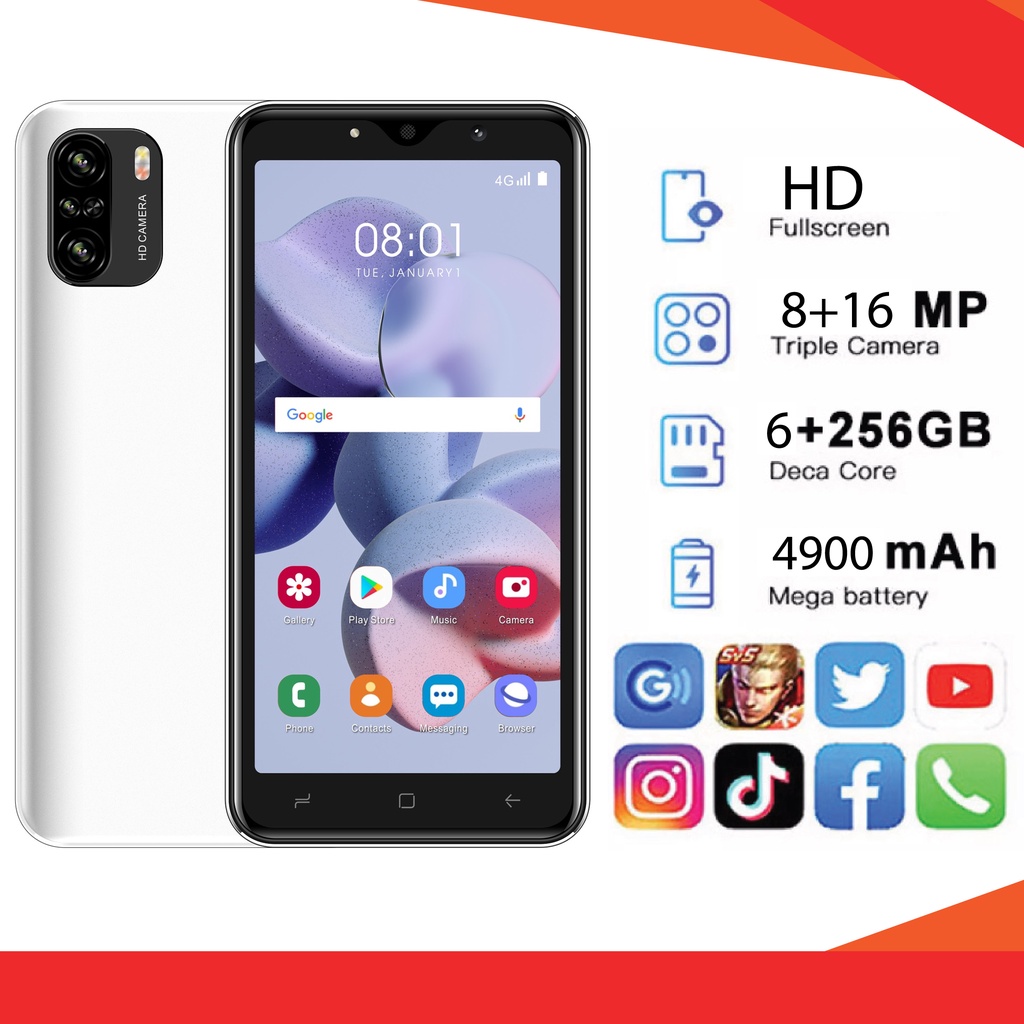 ภาพหน้าปกสินค้าMi 11 Lite 5G smart phone (8+256GB)/Mi Lite หน้าจอ 6.3" สมาร์ทโฟนราคาถูก