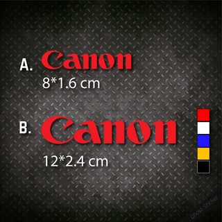 ภาพหน้าปกสินค้าสติกเกอร์กล้อง Canon / แคนนอน 2 ขนาด งานไดคัทสะท้อนแสง3M ที่เกี่ยวข้อง