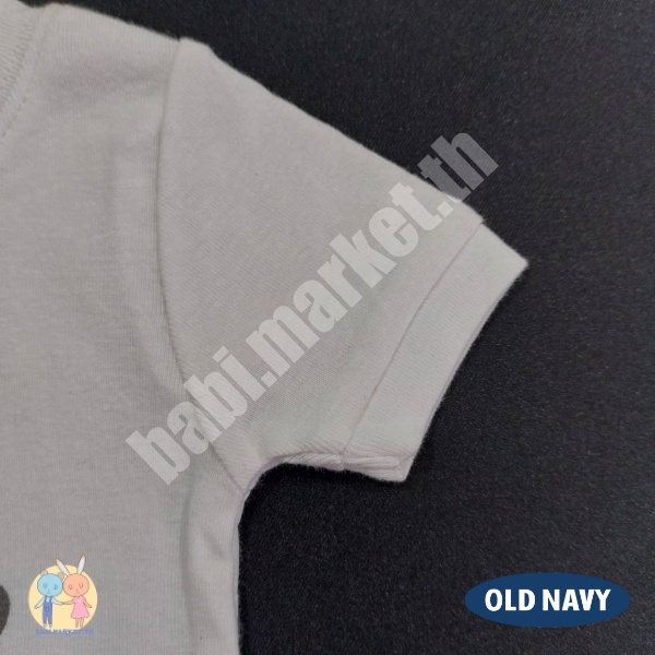 ของใหม่-เสื้อยืดแขนสั้นเด็ก-unisex-แบรนด์-old-navy-ลายรถตัก