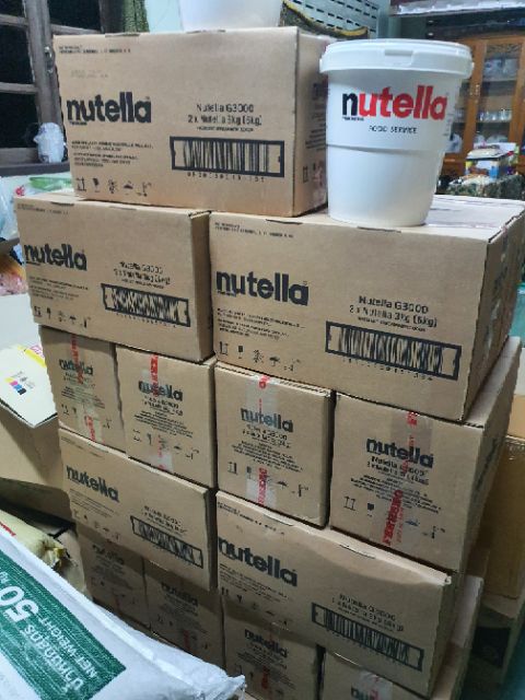 ภาพสินค้าNUTELLA (ค่าส่งถูกมาก) นูเทลล่า ขนาด 3 กก.Made in Italy EXP 4/2/24 จากร้าน muhammadzakimaimura บน Shopee ภาพที่ 4