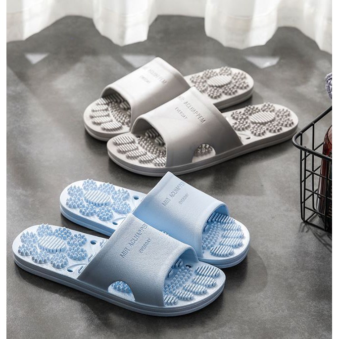 ภาพสินค้ารองเท้าแตะเพื่อสุขภาพ พื้นรองเท้ามีรูระบายน้ำ (ปุ่ม​นวดนนิ่ม)​ จากร้าน hera_shop888 บน Shopee ภาพที่ 1