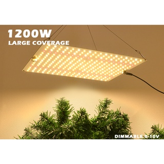 Cannabmall LM281B โคมไฟ LED ควอนตัม UV&IR ชิป 1200W สําหรับปลูกพืชไฮโดรโปนิก