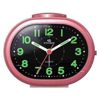 นาฬิกา นาฬิกาปลุก DOGENI TAP004RE 4.5 นิ้ว สีแดง ของตกแต่งบ้าน เฟอร์นิเจอร์ ของแต่งบ้าน ALARM CLOCK TAP004RE 4.5" RED DO