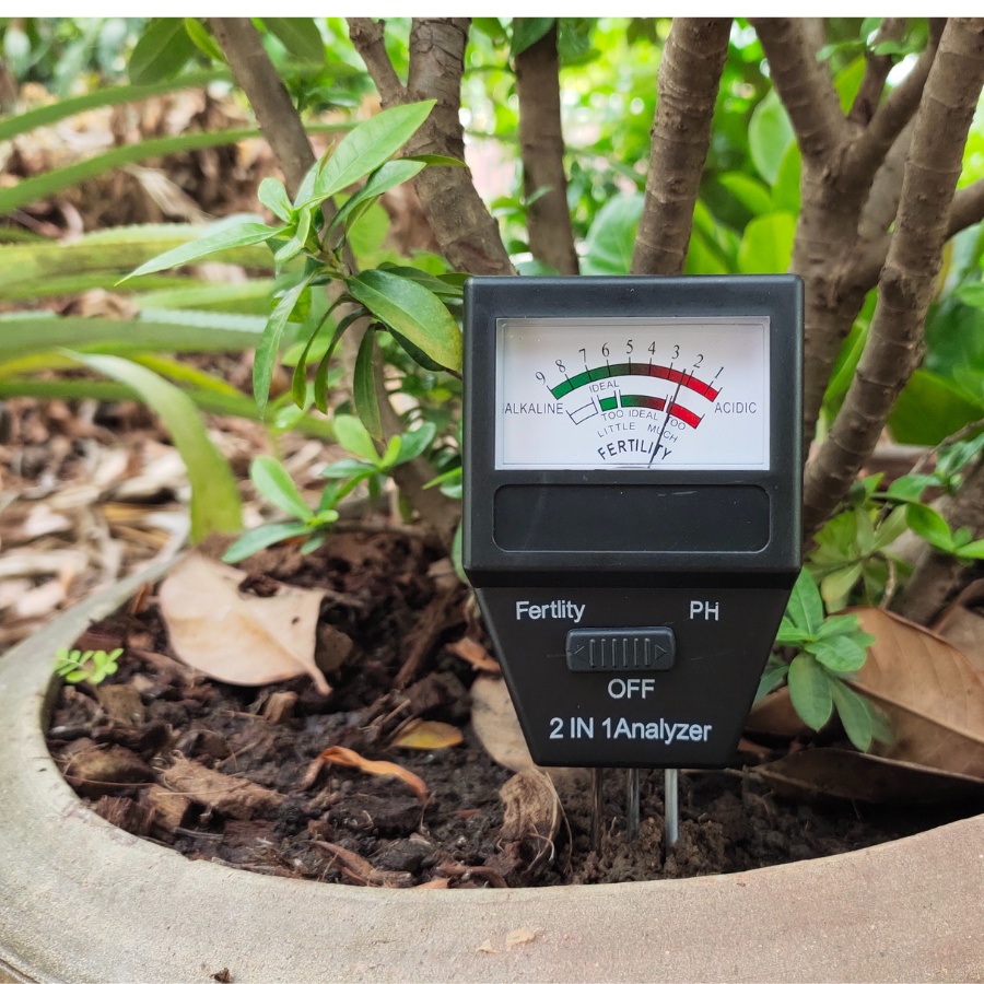 เครื่องตรวจดิน-เครื่องวัดค่าดิน-ph-soil-analyzer-ph-meter-npk-fertilizer-2-in-1-วัดค่าปุ๋ย-npk-เครื่องวัดดิน-ph-วัดค่า