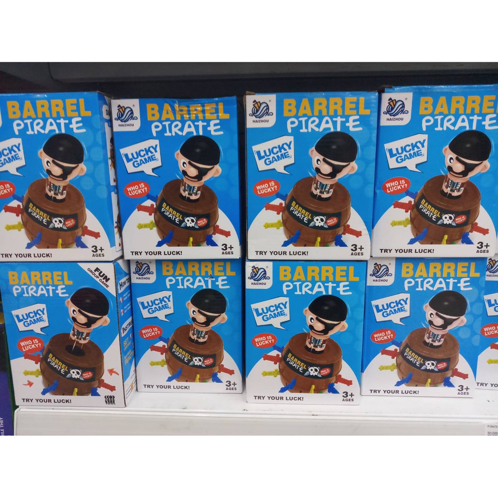 เกมส์ถังโจรสลัด-barrel-pirate-lucky-game-ของเล่นเด็๋ก