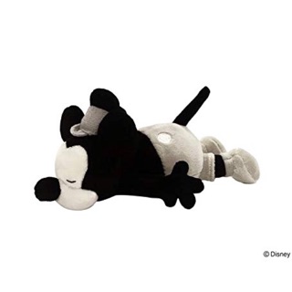 แท้ 100% จากญี่ปุ่น ตุ๊กตา ดิสนีย์ มิกกี้ เม้าส์ Disney Mickey Mouse Celebration Art Mini-Cushion Steamboat Willie