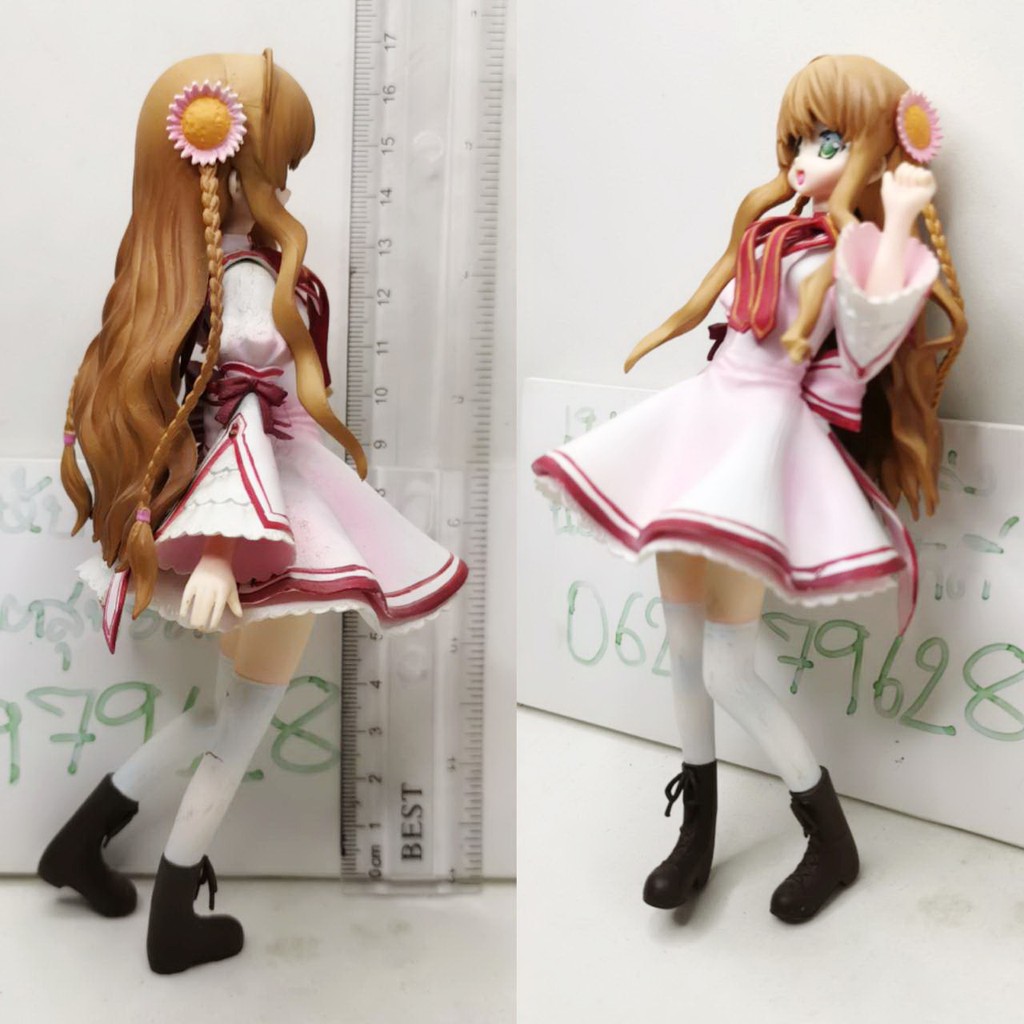 แท้-มือ2ไม่มีฐาน-megahouse-rewrite-high-priestess-akane-senri-pvc-figure-taito-rewrite-heroine-figure