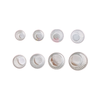 พร้อมส่ง พิมพ์จีบอลูมิเนียม ถ้วยจีบ เค้กกล้วยหอม คัพเค้ก1612 2216 2416 2616 2816 3217 3218 3219 3220 เบเกอรี่