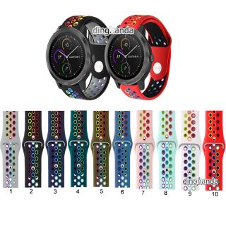 ภาพหน้าปกสินค้าสายรัดซิลิโคนสำหรับ Garmin Vivoactive 3 Music ที่เกี่ยวข้อง