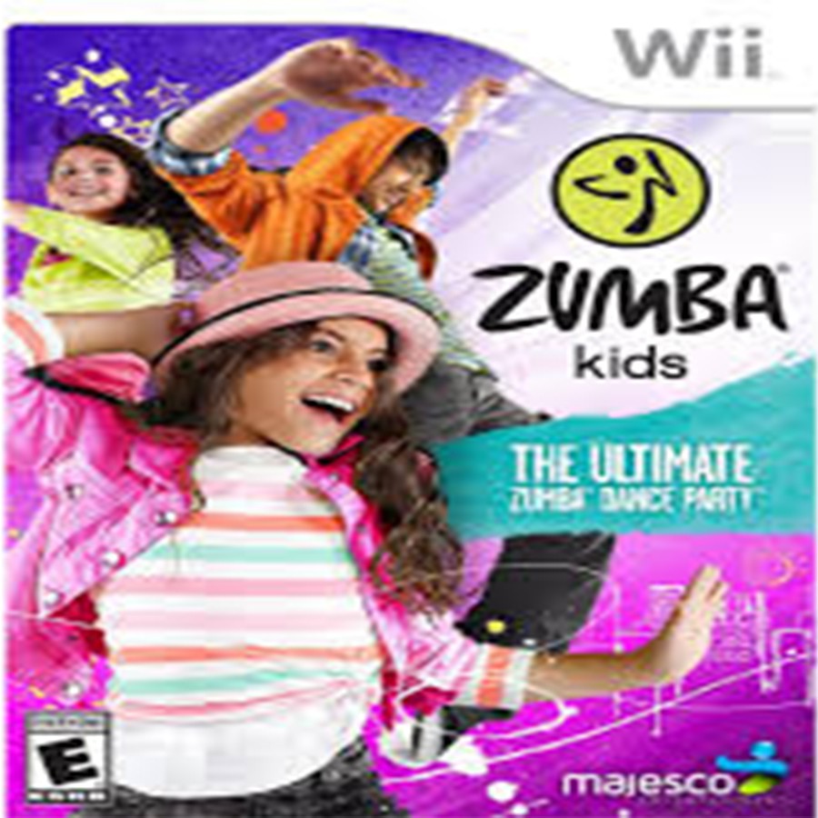 แผ่น [Wii Game] Zumba Kid Wii Game Shopee Thailand