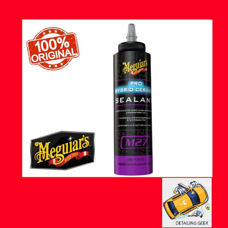 น้ำยาเคลือบเซรามิค-meguiar-s-m27-pro-hybrid-ceramic-sealant-น้ำยาเคลือบสี-โปร-ไฮบริด-เซรามิก-ซีลแลนท์-เมกไกวส์-m2716